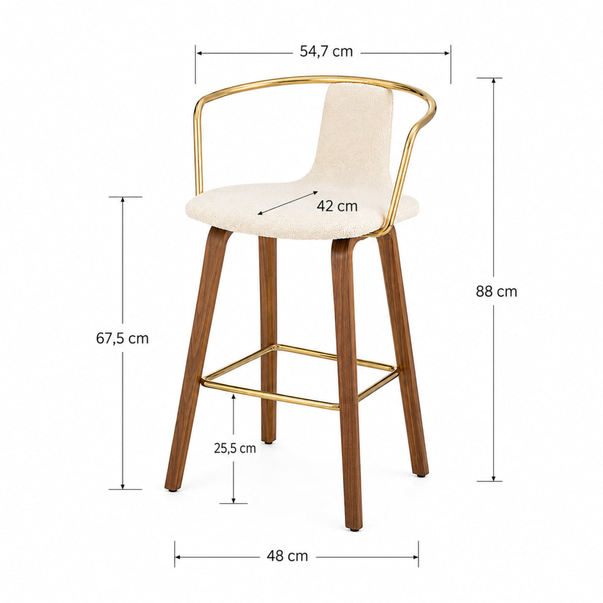 Bergen dimensions et cotes